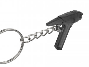 Keychain - SEC31 Phaser - Star Trek - Printable - STL Files 3D Baskı Modeli