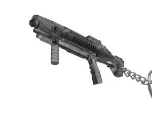 Portachiavi - Fucile Phaser della Flotta Stellare - Star Trek Discovery - Stampabile - File STL Modello di stampa 3D