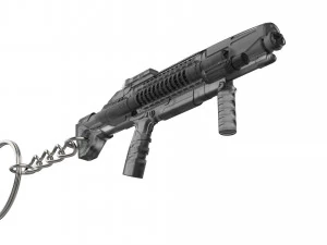 Portachiavi - Fucile Phaser della Flotta Stellare - Star Trek Discovery - Stampabile - File STL Modello di stampa 3D