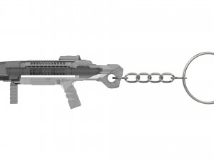 Keychain - Starfleet Phaser Rifle - Star Trek Discovery - Printable - STL Files 3D Baskı Modeli