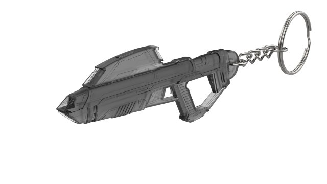 Keychain - Starfleet Phaser Rifle - Star Trek Picard - Printable - STL files 3D प्रिंट मॉडल .c4d .max .obj .3ds .fbx .stl .blend 