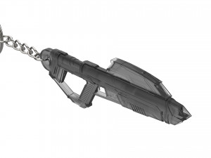 Keychain - Starfleet Phaser Rifle - Star Trek Picard - Printable - STL files 3D प्रिंट मॉडल