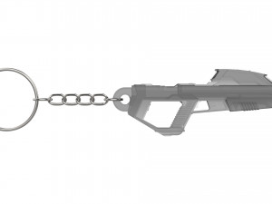 Keychain - Starfleet Phaser Rifle - Star Trek Picard - Printable - STL files 3D प्रिंट मॉडल