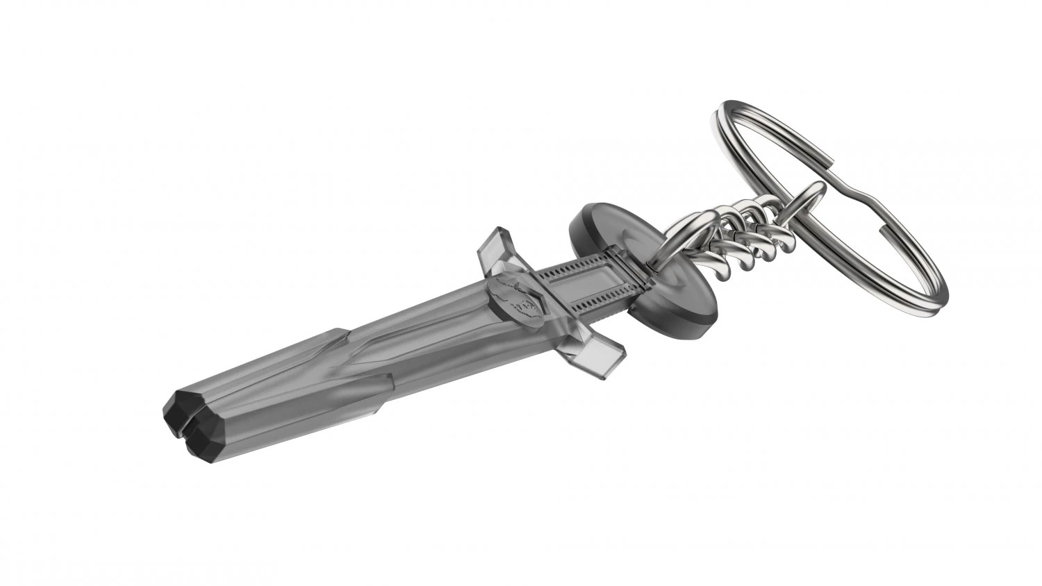 Keychain - Terran Empire Dagger - Star Trek Discovery - Printable - STL files 3D Print Model .c4d .max .obj .3ds .fbx .stl .blend 