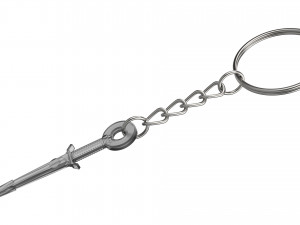 Keychain - Terran Empire Dagger - Star Trek Discovery - Printable - STL files 3D प्रिंट मॉडल