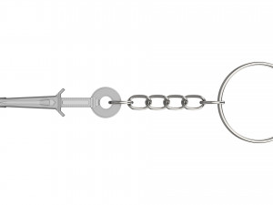 Keychain - Terran Empire Dagger - Star Trek Discovery - Printable - STL files 3D प्रिंट मॉडल