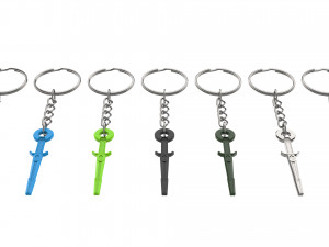 Keychain - Terran Empire Dagger - Star Trek Discovery - Printable - STL files 3D प्रिंट मॉडल