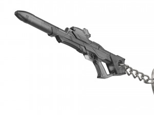 Keychain - Type 3 Nemesis Phaser Rifle - Star Trek First Contact - Printable - STL files 3D Print Model