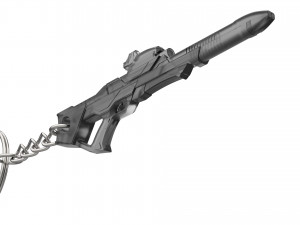 Keychain - Type 3 Nemesis Phaser Rifle - Star Trek First Contact - Printable - STL files 3D Print Model