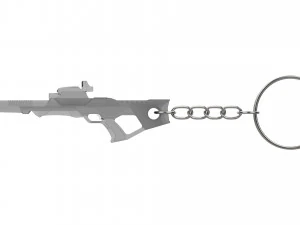 Keychain - Type 3 Nemesis Phaser Rifle - Star Trek First Contact - Printable - STL files 3D Print Model