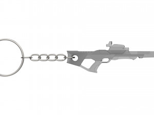 Keychain - Type 3 Nemesis Phaser Rifle - Star Trek First Contact - Printable - STL files 3D Print Model