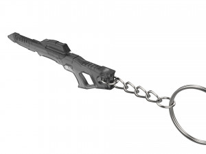 Keychain - Type 3A Phaser Rifle - Star Trek First Contact - Printable - STL files 3D Baskı Modeli
