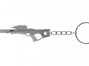 Keychain - Type 3B Phaser Rifle - Star Trek First Contact - Printable - STL files 3D Print Model