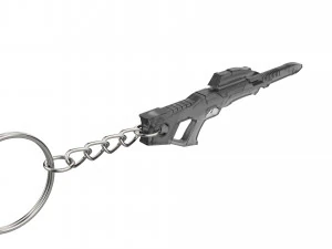 Chaveiro - Rifle Phaser Tipo 3B - Primeiro contato de Star Trek - Para impress&atilde;o - Arquivos STL Modelo de Impressão 3D