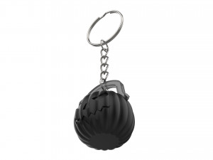 Keychain - Pumpkin LootBox - Overwatch - Printable - STL files Modelo de Impressão 3D