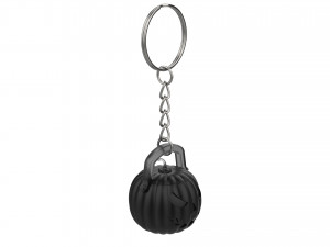 Keychain - Pumpkin LootBox - Overwatch - Printable - STL files Modelo de Impressão 3D