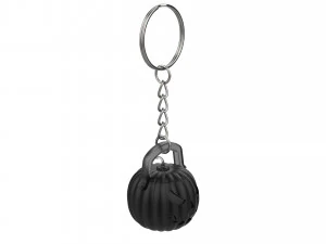 Keychain - Pumpkin LootBox - Overwatch - Printable - STL files 3D Print Model