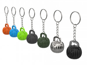 Keychain - Pumpkin LootBox - Overwatch - Printable - STL files Modelo de Impressão 3D