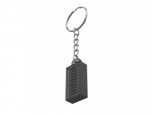 Keychain - Spooky Door - It - Printable - STL files 3Dプリントモデル