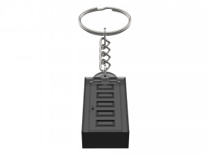 Keychain - Spooky Door - It - Printable - STL files 3Dプリントモデル