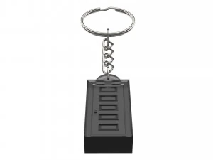 Keychain - Spooky Door - It - Printable - STL files 3D Print Model