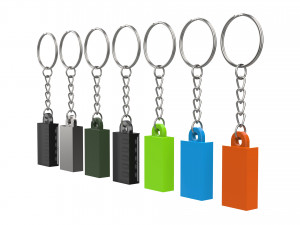 Keychain - Spooky Door - It - Printable - STL files 3Dプリントモデル