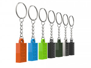 Keychain - Spooky Door - It - Printable - STL files 3Dプリントモデル