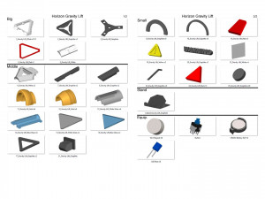 APEX - 8 Printable models - STL - Personal Use Modello di stampa 3D
