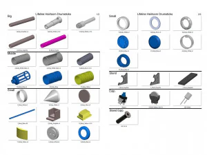 APEX - 8 Printable models - STL - Personal Use 3D Print Model