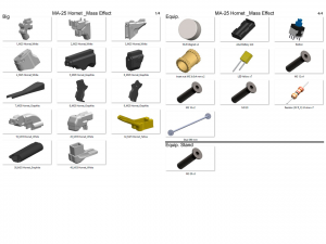 Mass Effect - 2 Printable models - STL - Personal Use Modèles 3D en vedette