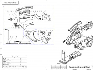 Mass Effect - 2 Printable models - STL - Personal Use Modèles 3D en vedette