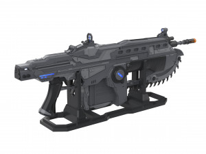 Gears of War - 3 Printable models - STL - Personal Use 3D Print Model