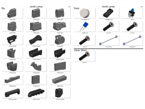 Gears of War - 3 Printable models - STL - Personal Use 3D Print Model