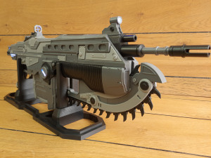 Gears of War - 3 Printable models - STL - Personal Use 3D Print Model