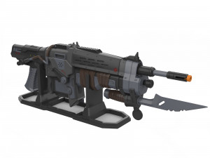 Gears of War - 3 Printable models - STL - Personal Use 3D Print Model