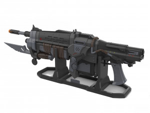 Gears of War - 3 Printable models - STL - Personal Use 3D Print Model