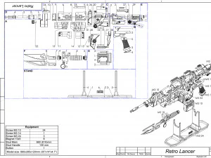 Gears of War - 3 modelos para impress&atilde;o - STL - Uso pessoal Modelo de Impressão 3D