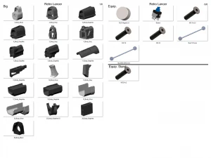Gears of War - 3 modelos para impress&atilde;o - STL - Uso pessoal Modelo de Impressão 3D