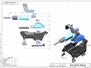 Overwatch - Part 1 - 15 Printable models - STL - Personal Use 3D Print Model