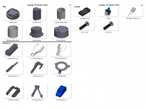 Overwatch - Part 1 - 15 Printable models - STL - Personal Use 3D Print Model