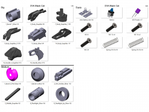 Overwatch - Part 1 - 15 Printable models - STL - Personal Use 3D Print Model