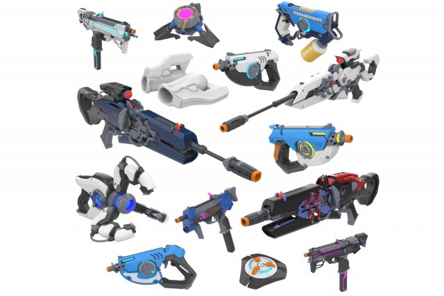 Overwatch - Part 2 - 14 Printable models - STL - Personal Use Modello di stampa 3D .c4d .max .obj .3ds .fbx .stl .blend 