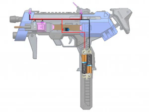 Overwatch - Parte 2 - 14 Modelos para impress&atilde;o - STL - Uso pessoal Modelo de Impressão 3D