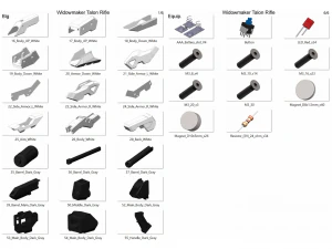 Overwatch - Parte 2 - 14 Modelos para impress&atilde;o - STL - Uso pessoal Modelo de Impressão 3D