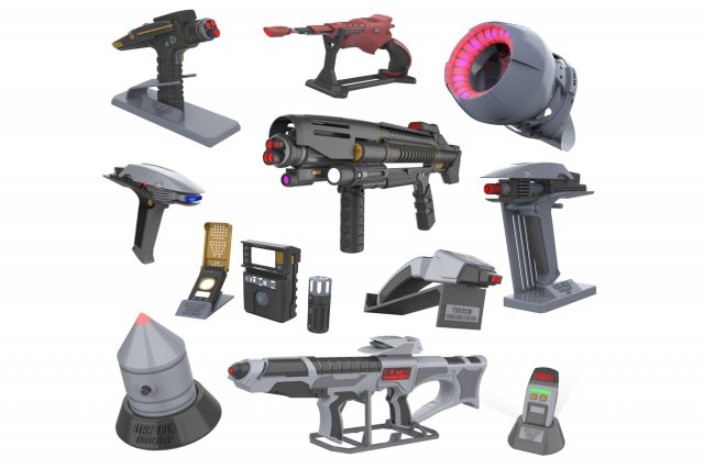 Star Trek - Part 1 - 11 Printable models - STL - Personal Use 3D Print Model .c4d .max .obj .3ds .fbx .stl .blend 