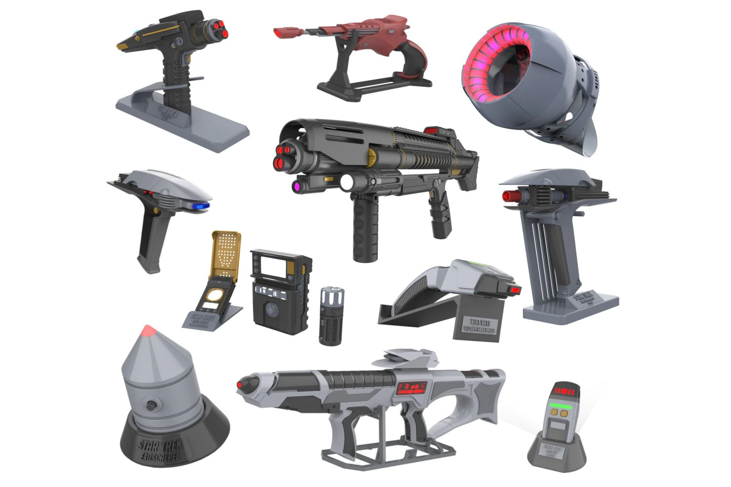 Star Trek - Part 1 - 11 Printable models - STL - Personal Use 3D Print Model .c4d .max .obj .3ds .fbx .stl .blend 