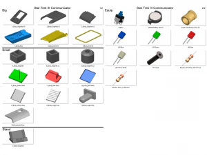 Star Trek - Part 2 - 11 Printable models - STL - Personal Use 3D Print Model