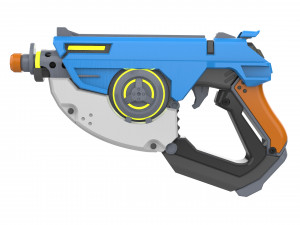 Tracer Blaster Mach T Skin Skin - Overwatch - Printable - STL files 3D प्रिंट मॉडल