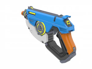 Tracer Blaster Mach T Skin Skin - Overwatch - Printable - STL files 3D Print Model