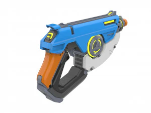 Tracer Blaster Mach T Skin Skin - Overwatch - Printable - STL files 3D Print Model